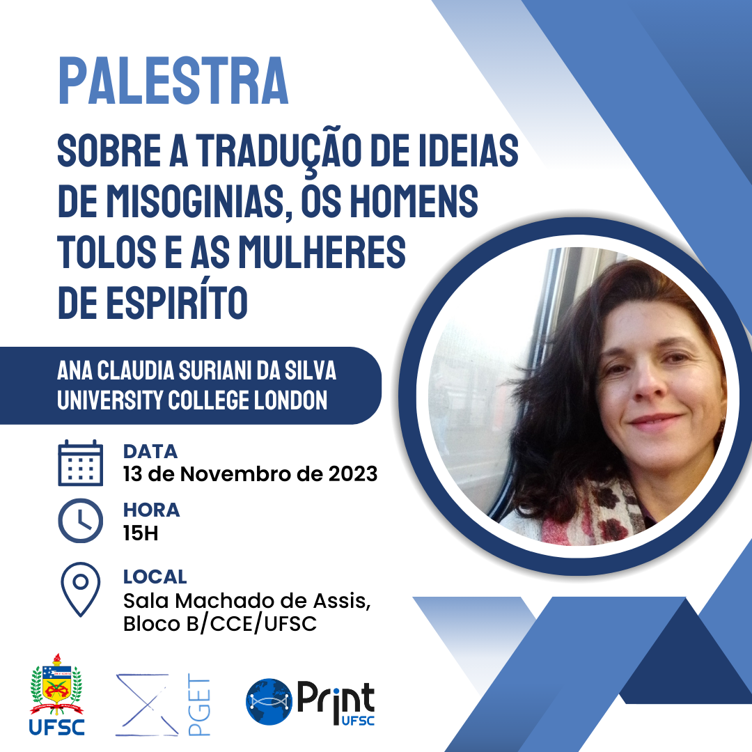 Palestra, Dia Internacional da Tradução